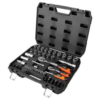   DUGÓKULCS KÉSZLET 68 RÉSZES 1/2" 1/4" SZATÉN NEO TOOLS