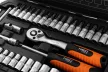 DUGÓKULCS KÉSZLET 38 RÉSZES 1/4" SZATÉN NEO TOOLS