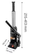 HIDRAULIKUS PALACKEMELŐ 5T.4,3KG.215-413 NEO TOOLS