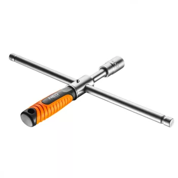   KERÉKKULCS KERESZTKULCS 17-19-1/2" SZÉTSZEDHETŐ NEO TOOLS