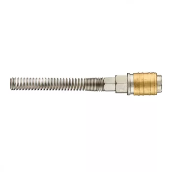   PNEUMATIKUS GYORSCSATLAKOZÓ 6x8 MM TÖMLŐKIMENET VÉDŐRUGÓS NEO TOOLS