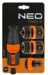 LOCSOLÓFEJ CSATLAKOZÓKKAL 1/2" 4DB NEO TOOLS