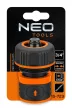TÖMLŐ CSATLAKOZÓ   3/4"   KÉT KOMP.STOP NEO TOOLS