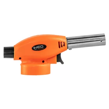   GÁZFORRASZTÓ PISZTOLY EN417 227 g CSAVAROS PALACKHOZ PIEZO 1,3KW NEO TOOLS