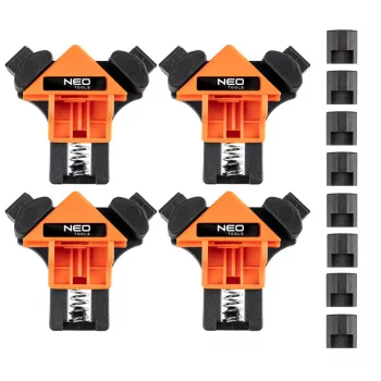SAROKSZORÍTÓ KÉSZLET 4 RÉSZES RUGÓS NEO TOOLS