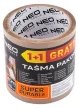 RAGASZTÓSZALAG CSOMAGOLÓ 48MM*40M BARNA NEO TOOLS 1+1
