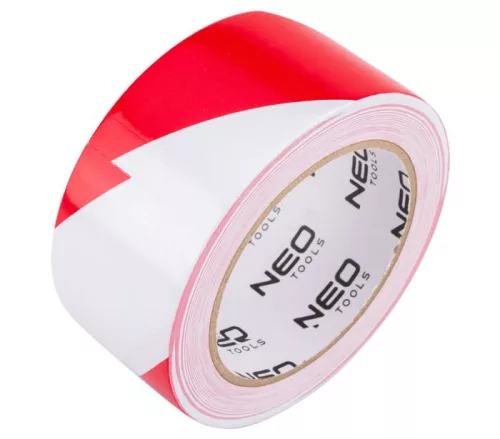 ÖNTAPADÓS PIROS-FEHÉR FIGYELM.SZ.50MM33M NEO TOOLS