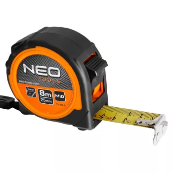 MÉRŐSZALAG   8M/25MM   MÁGNESES NEO TOOLS