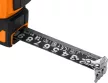 MÉRŐSZALAG 10M/25MM ERŐS.MÁGN.AUTOS.+RÖ NEO TOOLS FEKETE
