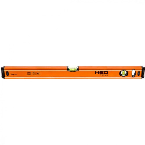 VIZMÉRTÉK     60 CM     2 LIBELL.  PROFI NEO TOOLS