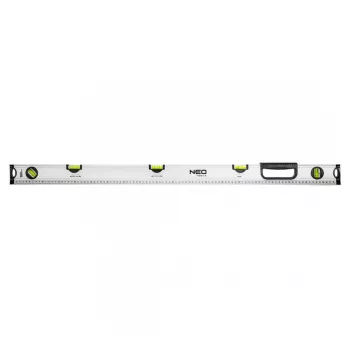 VÍZMÉRTÉK 100CM 5LIBELL. 2FOGANTYÚS SPEC NEO TOOLS