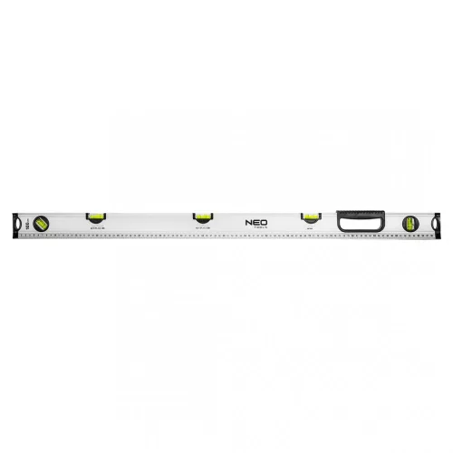 VÍZMÉRTÉK 100CM 5LIBELL. 2FOGANTYÚS SPEC NEO TOOLS