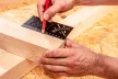 DERÉKSZÖG VONALZÓ SZÖGMÉRŐ 3D JELÖLŐ SABLON ALU NEO TOOLS