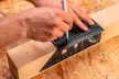 DERÉKSZÖG VONALZÓ SZÖGMÉRŐ 3D JELÖLŐ SABLON ALU NEO TOOLS