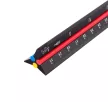 MŰSZAKI VONALZÓ   3ÉLŰ   30CM  ALUMINIUM NEO TOOLS