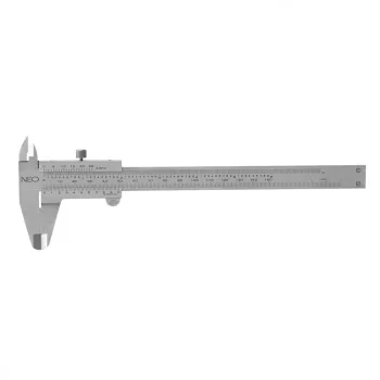 TOLÓMÉRŐ 150 MM ±0,02 ROZSDAMENTES ACÉL NEO TOOLS