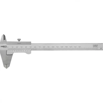   TOLÓMÉRŐ 150 MM ±0,02 DIN862 ROZSDAMENTES ACÉL NEO TOOLS