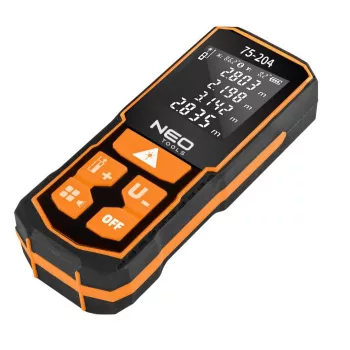 LÉZERES TÁVOLSÁGMÉRŐ 60 MÉTERIG    IP54 NEO TOOLS