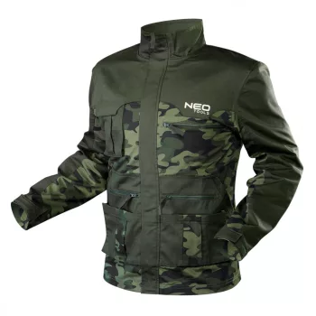 MUNKARUHA DZSEKI TEREPMINTÁS 60%P.XXL/56 NEO TOOLS
