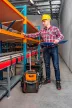 MUNKARUHA FLANEL ING PIROS-FEKETE-FEHÉR  NEO TOOLS