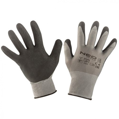 VÉDŐKESZTYŰ   LATEXES   NYLON    9" NEO TOOLS