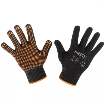 VÉDŐKESZTYŰ LATEX BEV. PAMUT POLYEST.10" NEO TOOLS