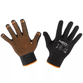 VÉDŐKESZTYŰ LATEX BEV. PAMUT POLYEST. 9" NEO TOOLS