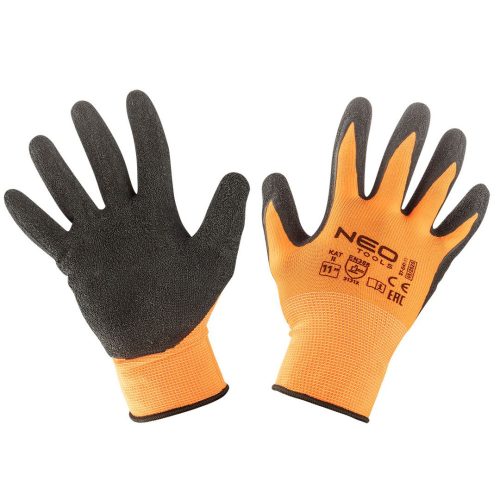 VÉDŐKESZTYŰ     LATEXES    POLYESTER 11" NEO TOOLS