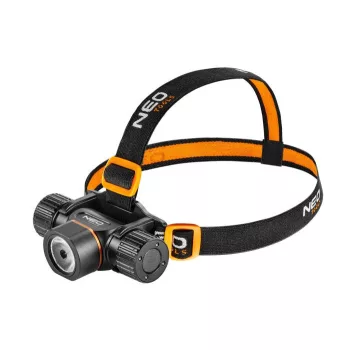 FEJLÁMPA+ZSEBLÁMPA 2:1-BEN 2000LUM TÖLTH NEO TOOLS